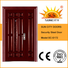 Decorative Steel Gate Wrought Iron Doors (SC-S172)